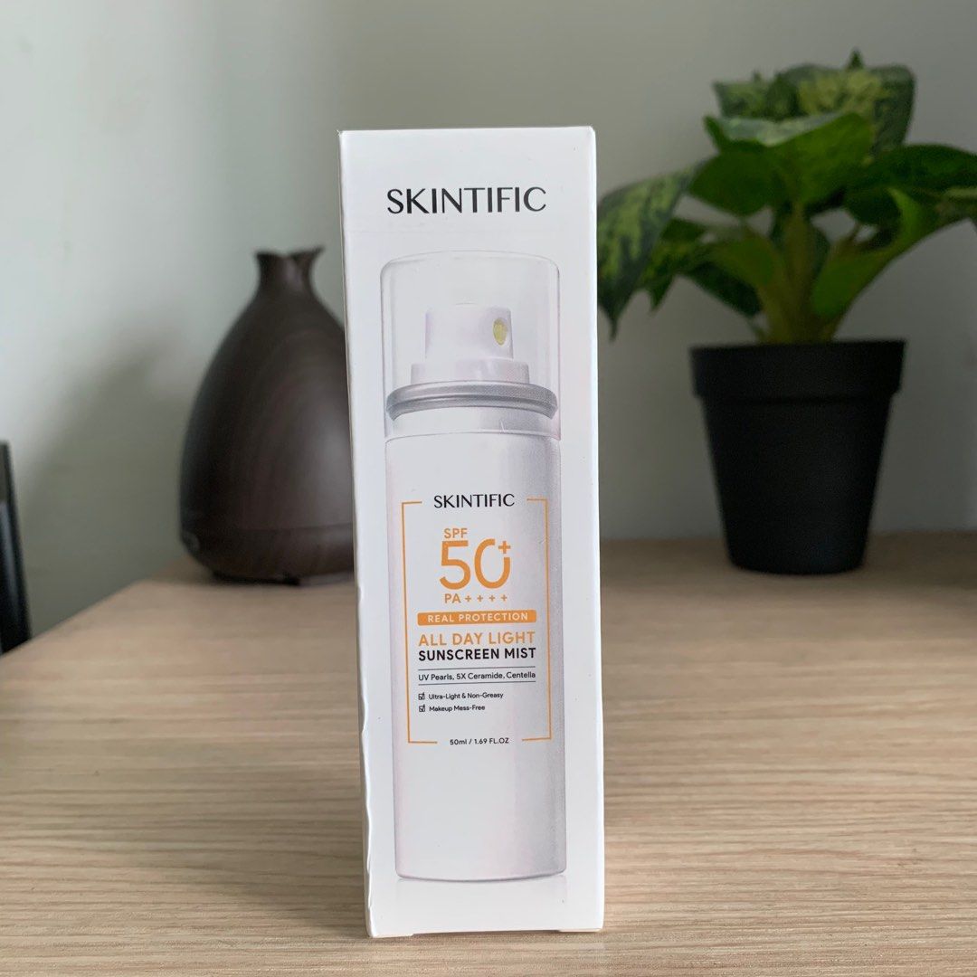 Skintific sunscreen mist spray, Beauty & Personal Care, Face, Face Care