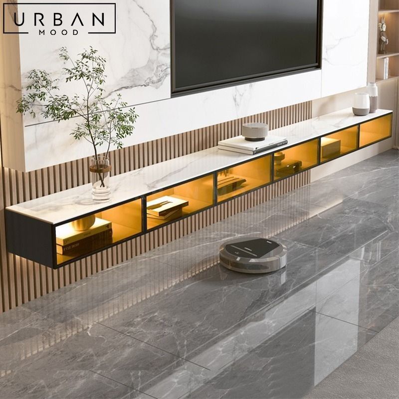 SOFIE Modern Floating TV Console, Furniture & Home Living, Furniture ...