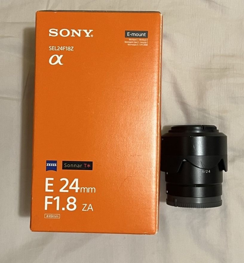 Sony Carl Zeiss Sonnar T* E 24mm F1.8 ZA (SEL24F18Z, A7C, A7