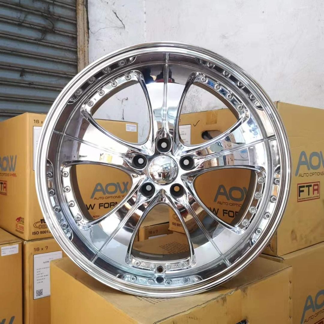 SPORT Rim SUPER CHROME 20" VELLFIRE ALPHARD LEXUS CRV CHR CX8 CX9 X70