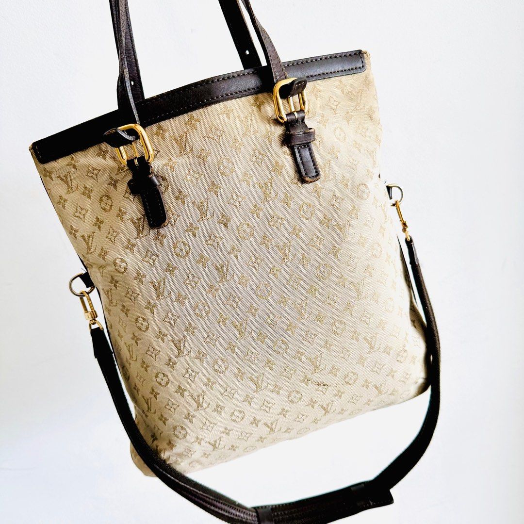 Louis Vuitton Louis Vuitton Francoise Khaki Mini Monogram Canvas 2