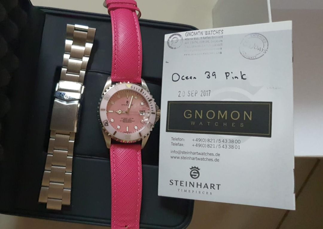 Steinhart ocean one 39 pink top