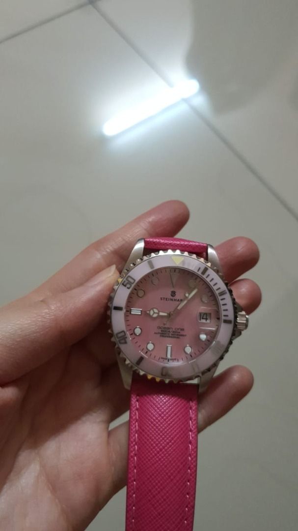 Steinhart OCEAN One 39 Pink Luxury Watches on Carousell