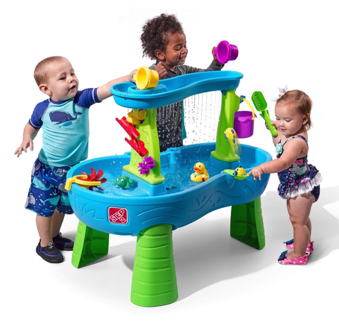 Step 2 Rain Shower Splash Pond Water Table, Babies & Kids, Infant