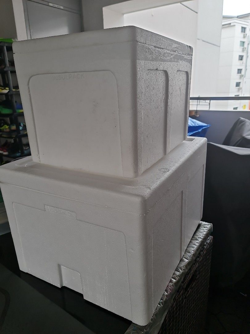 Styrofoam Boxes, Furniture & Home Living, Home Improvement