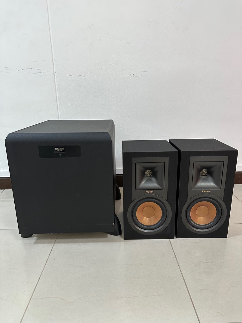Klipsch Subwoofer (SW350) + Klipsch passive speakers (R15PM) , Audio