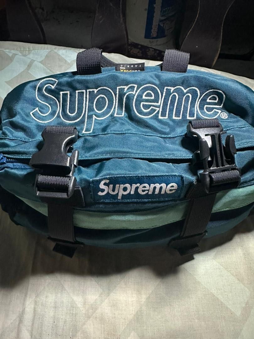 Supreme teal waist new arrivals bag