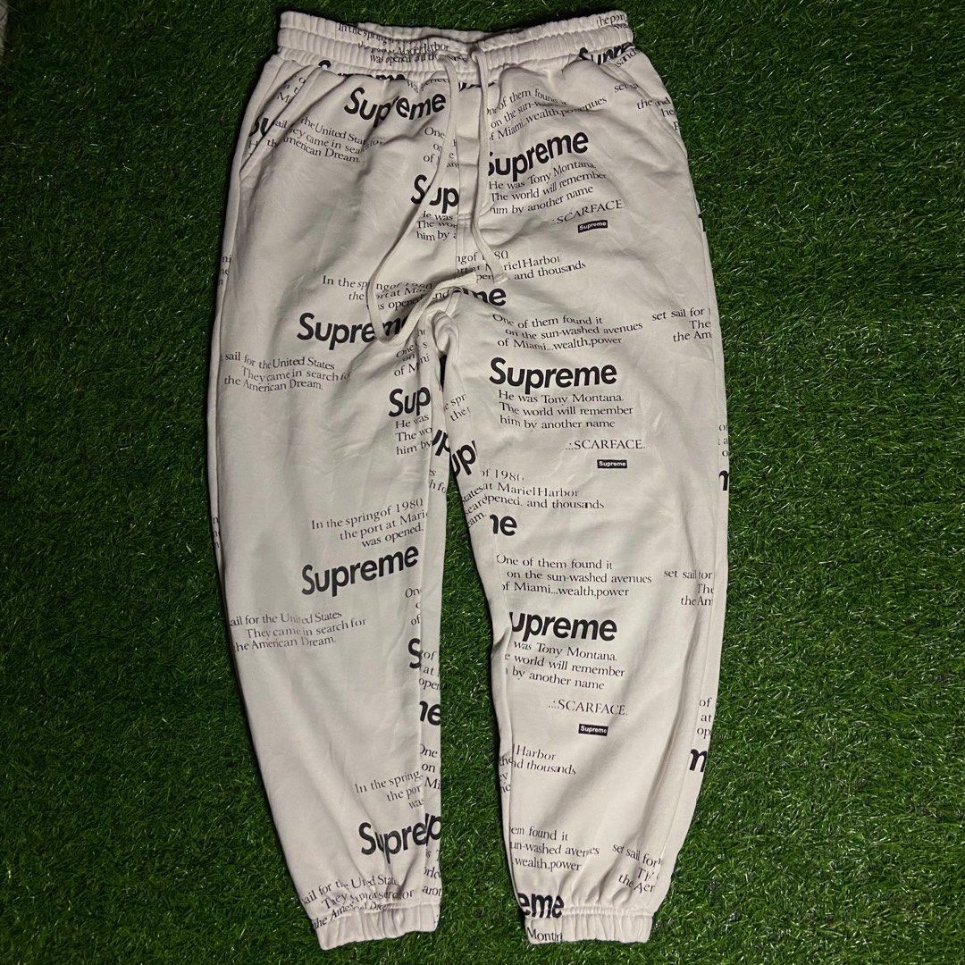Supreme scarface pants shop