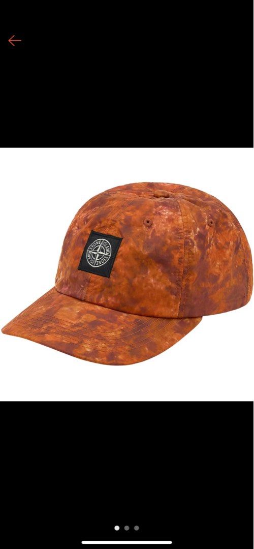 Supreme X Stone Island Nylon 6-Panel Coral (FW20)