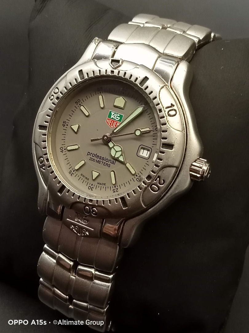 REFURBISHED Tag Heuer Cal 964.013 Series 6000 Professional 38mm Quartz Watch OH
