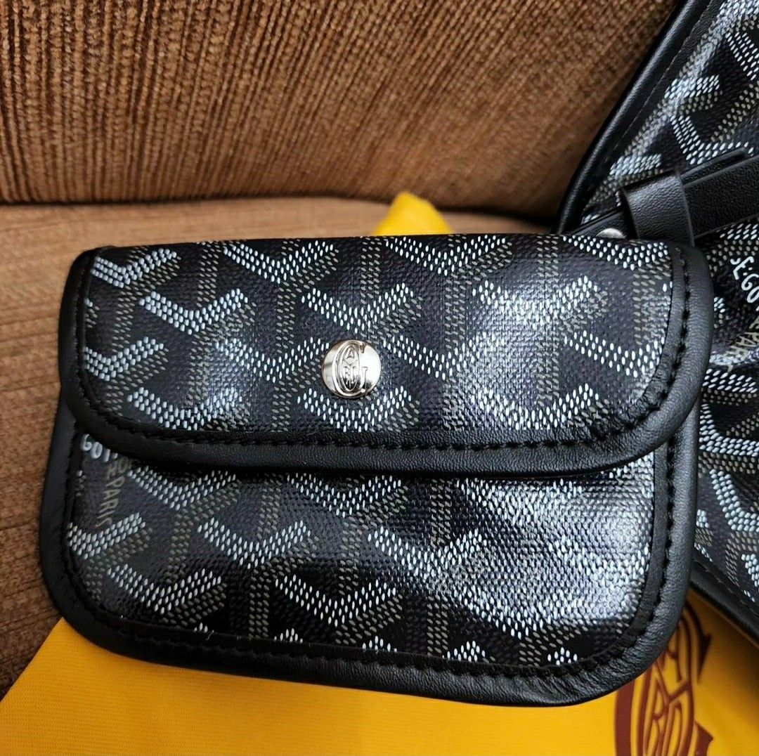 Goyard rouette grey, Fesyen Wanita, Tas & Dompet di Carousell