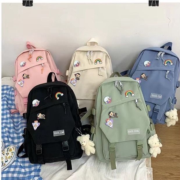 ( BISA COD ) Tas Ransel Wanita Fashion Coran Kekinian