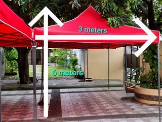 Tent for rent large size heavy duty sturdy 6 meters length delivery anywhere
