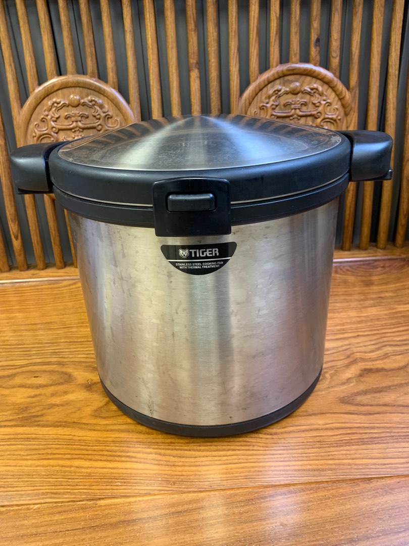 Tiger stainless steel cooking pan with thermal treatment online