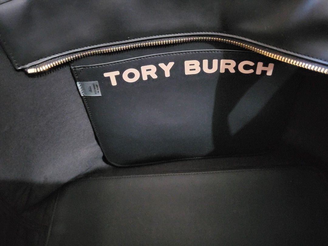 Tory Burch Large Black Gemini Link Tote Bag Leather ref.298748
