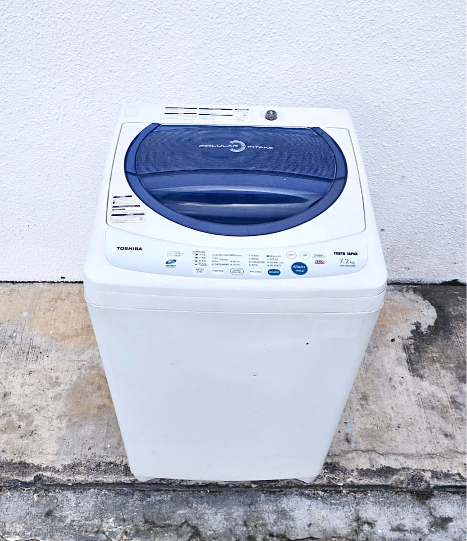 TOSHIBA Washing Machine 7.2 KG AWA820MM, TV & Home Appliances, Washing