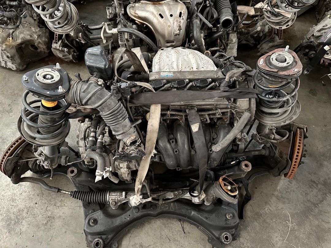 Toyota Estima ACR50 Engine Set 2AZ Engine complete wiring ECU Gearbox