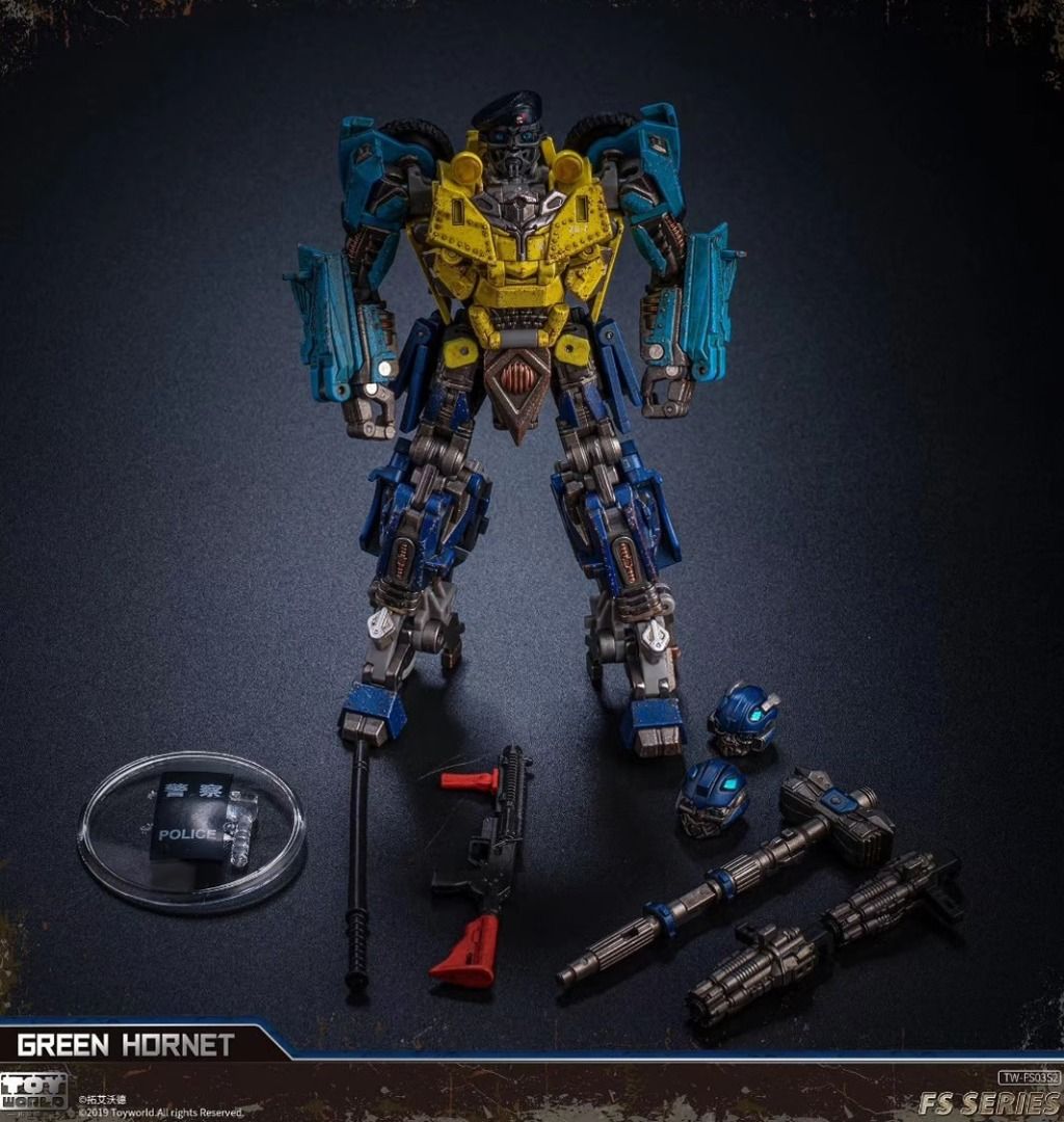 Toyworld Tw Fs03s2 Wwii Bumblebee Green Limited Edition Action