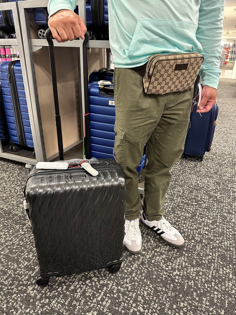 Tumi hand carry, Hobbies & Toys, Travel, Luggage on Carousell