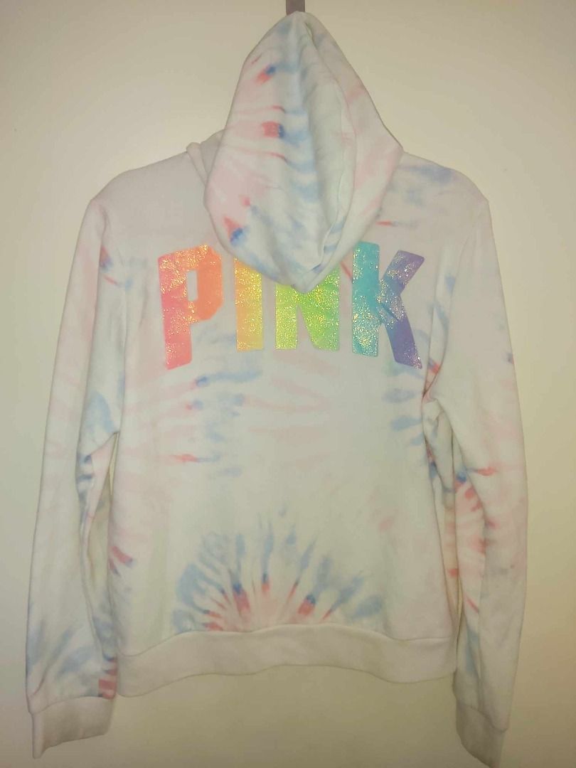Victoria's secret pink cheap holographic jacket