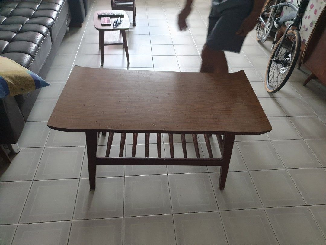 Vintage Coffee Table, Furniture & Home Living, Furniture, Tables & Sets