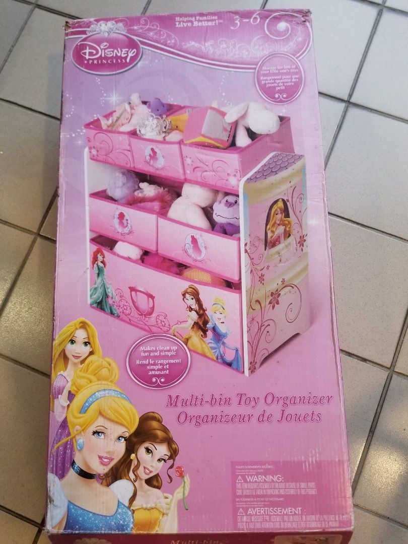 Tinkerbell store toy organizer