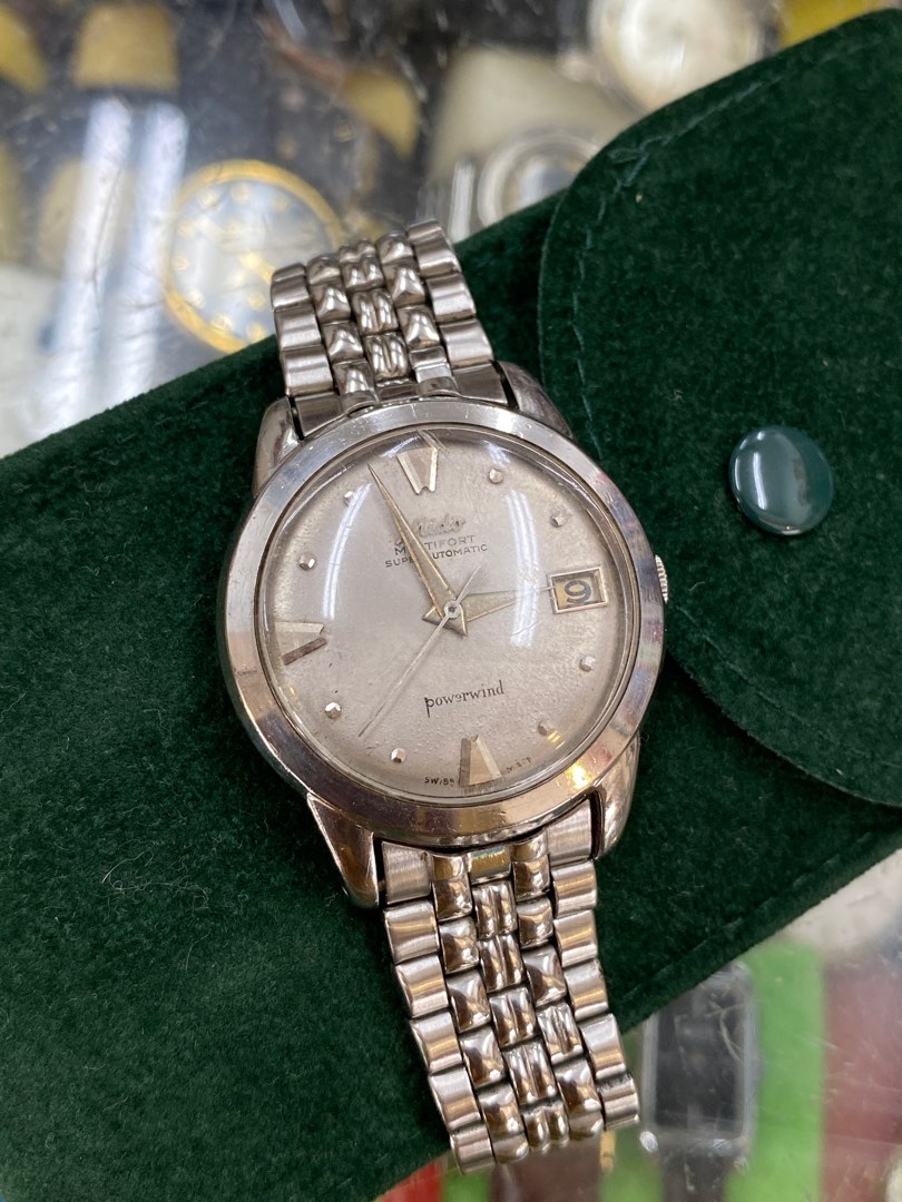 Vintage watch Mido Multifort Powerwind Men s Fashion Watches