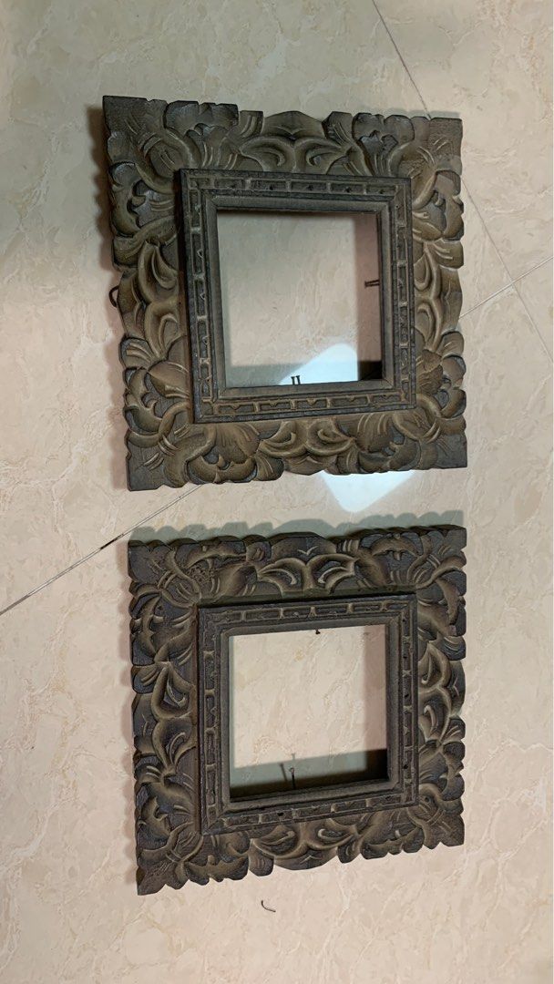 Vintage wooden Photo Frame, Furniture & Home Living, Home Decor, Wall