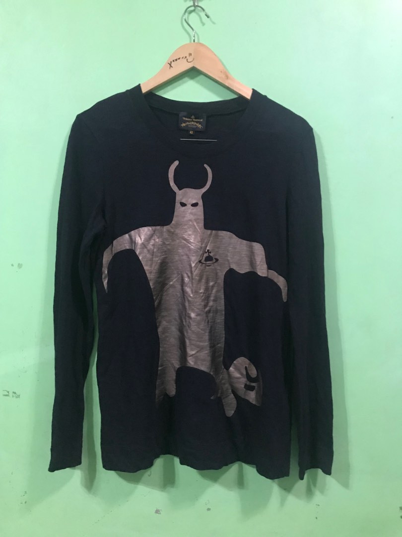 Vivienne Westwood devil sweater, Luxury, Apparel on Carousell