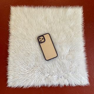 White Faux Fur Fabric for Flatlay Photoshoot