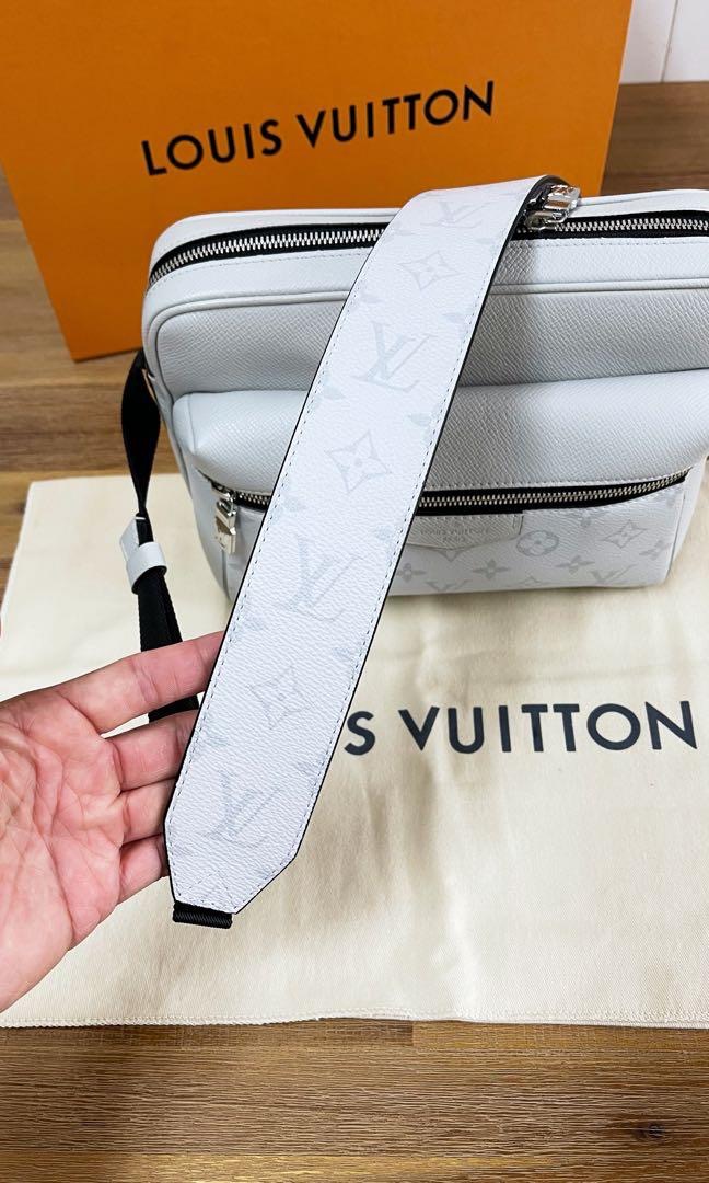 Louis vuitton messenger bag white sales