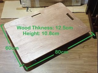 Wooden Trolley - 80x60cm