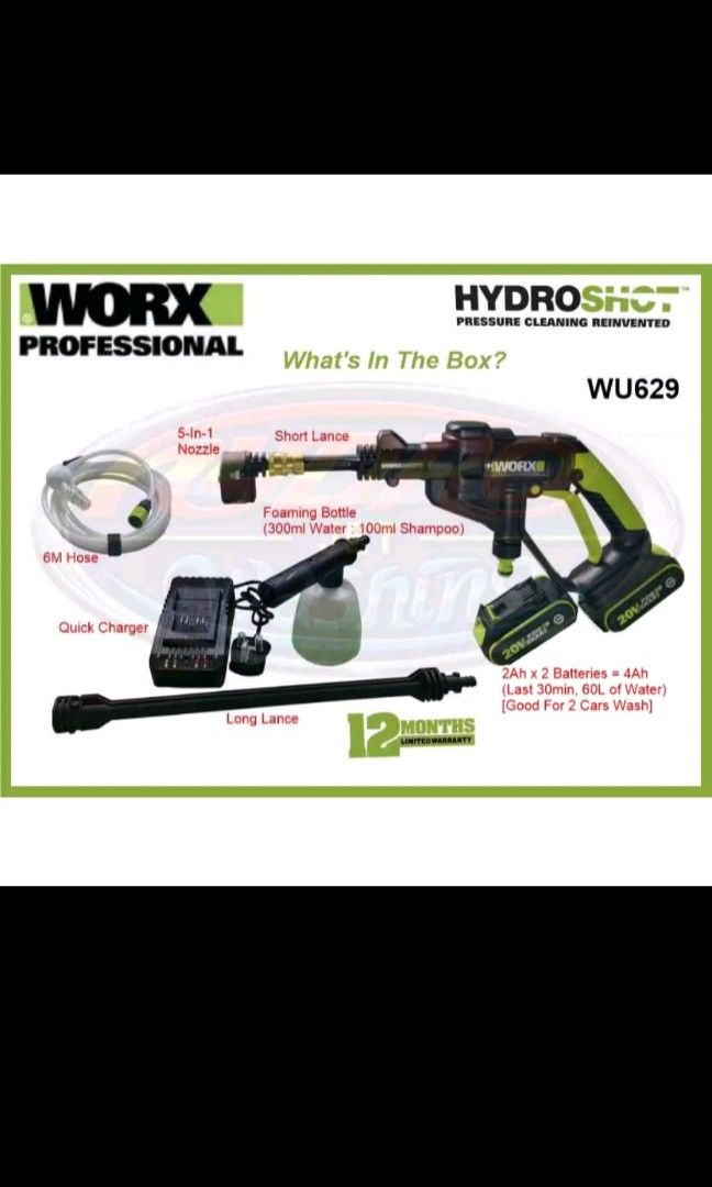 Worx hydroshot price outlet