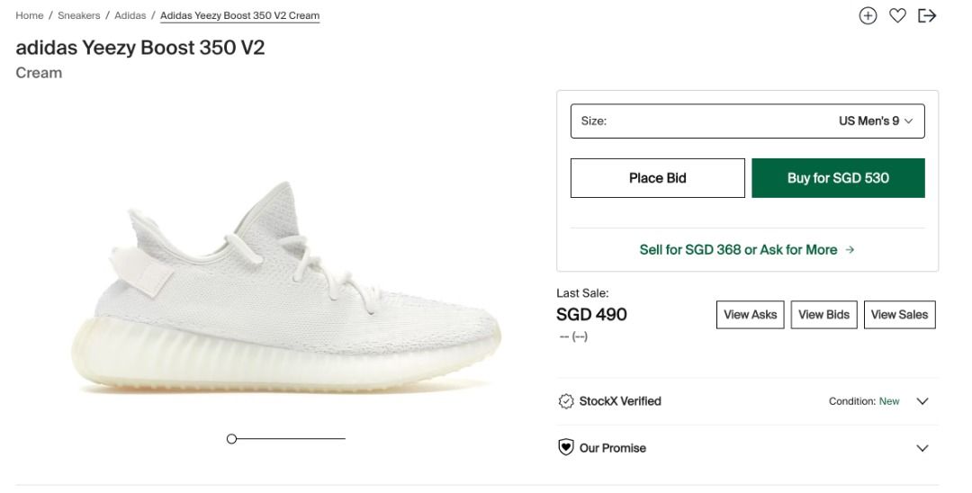 Yeezy boost 350 outlet v2 triple white stockx