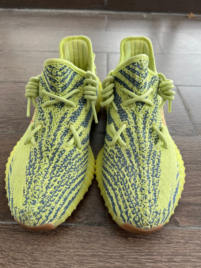 Yeezy Boost 350 V2 Frozen Yellow Luxury Sneakers Footwear