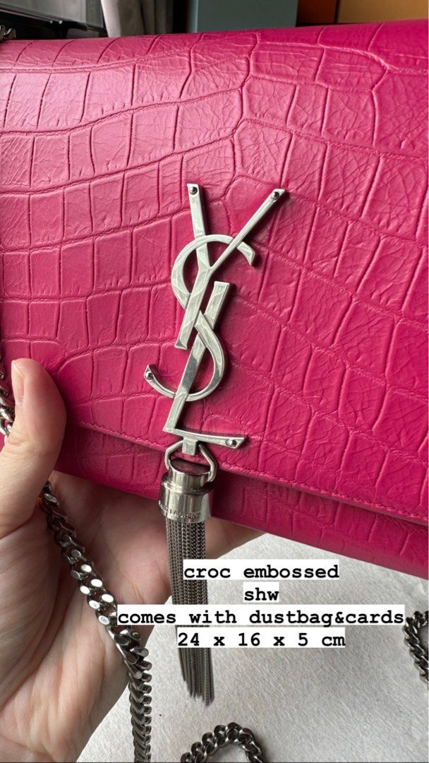 Classic WOC Croc Embossed SHW