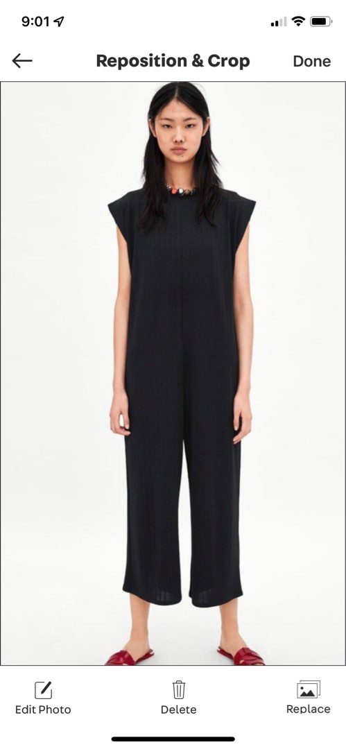 Ribbed 2025 jumpsuit zara