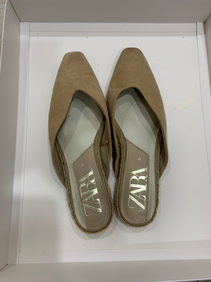 quilted mules zara