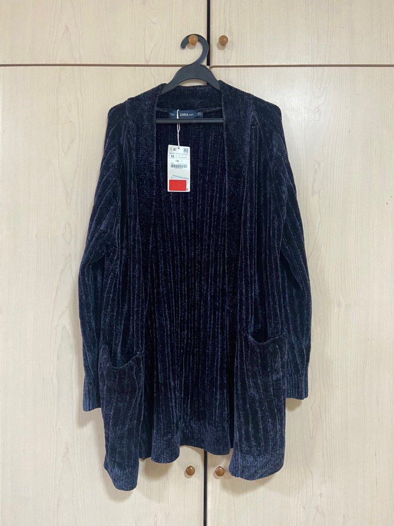 Chenille cardigan zara new arrivals