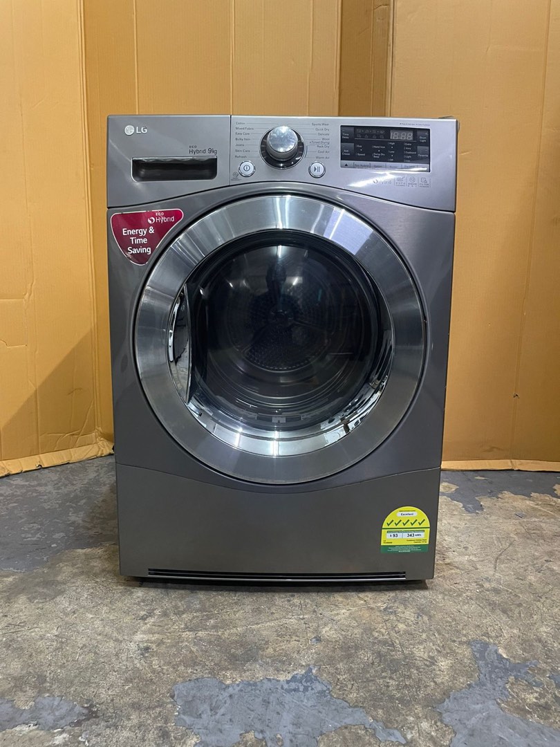 122309 (2) LG condenser heat pump dryer 9kg 5 488, TV & Home