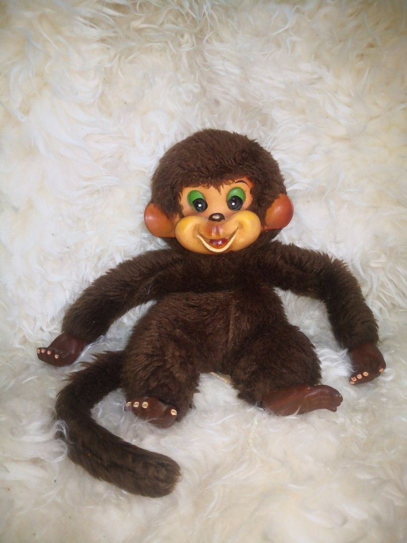 1960 s MONKEY RUBBER FACE SEKIGUCHI DOLL 1 4 5