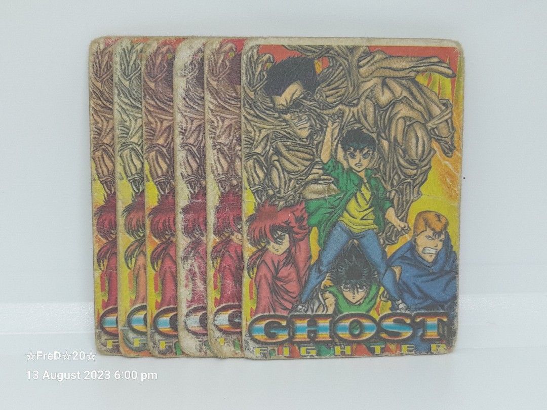 1990s Ghost Fighter ABCDEF Half Size Teks (6pcs) (Category: Vintage Collectibles) located in San Pablo. Submitted by fredambion (Listing ID 1254265704, Image 2). Description: *Please Take Time To Read Descriptions & Check The Photos *What You See Is What You Get *1990s Ghost Fighter ABCDEF Half Size Teks *All For Only 40 / 6pcs *Batang 90s Memorabilia *No Doubles *Half The Size Of Standard Card *Heavily Used Condition *2nd Hand Condition *Manage 
