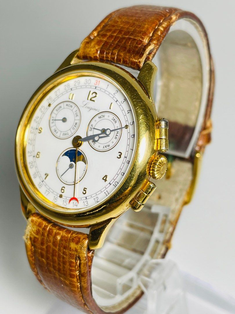 Longines cheap charleston moonphase