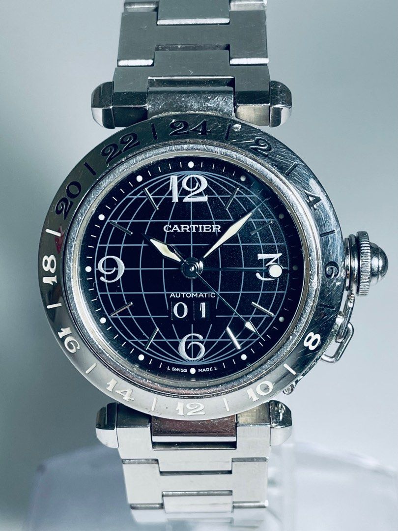Cartier pasha automatic chronograph sale