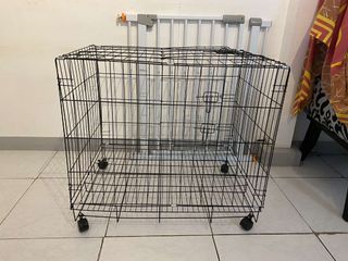 2 Layer Collapsible Cage for Dogs, Cats, etc.