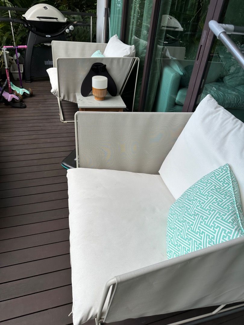 2 x HAVSTEN Armchair outdoor beige Furniture Home Living