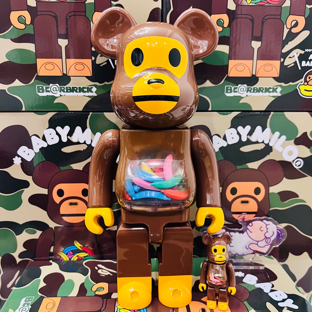 グランディール BE@RBRICK BABY MILO AND BANANA 100% 400% | www ...