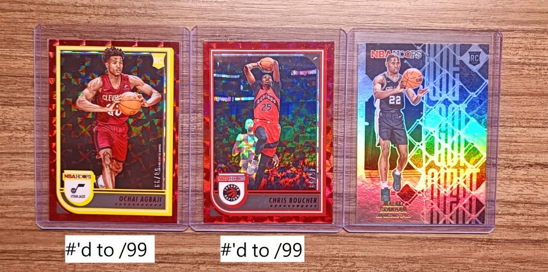 3 Cards Lot) NBA Panini Hoops 2022-23 RC ROOKIE Insert Tmall Asia