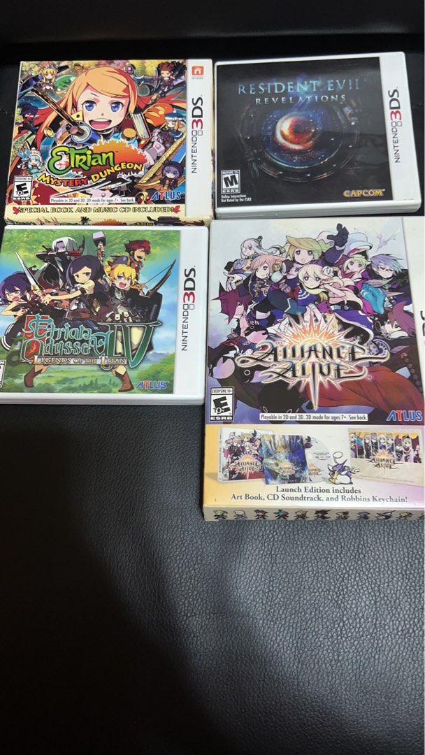 3ds game bundle 1, Video Gaming, Video Games, Nintendo on Carousell