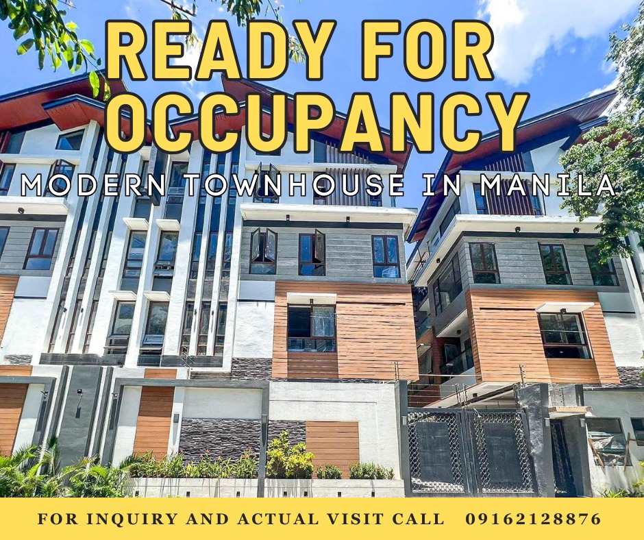 4Storey Luxury Townhouse For Sale in Manila near Binondo Quiapo